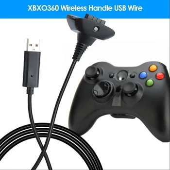 1.5 מ ' כבל טעינת USB עבור ה-Xbox 360 Wireless בקר משחק לשחק טעינת מטען כבל כבל באיכות גבוהה משחק אביזר חדש