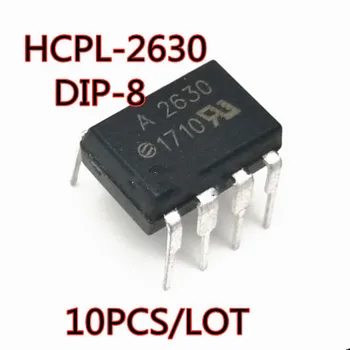 10PCS/הרבה A2630 HCPL-2630 דיפ-8 HCPL2630 Optocoupler חדשים במלאי