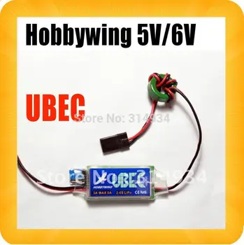 10pcs/הרבה Hobbywing 5V 6V החלפת מתג-מצב האולטימטיבי בק (UBEC) 5א RC 3A ו-BEC UBEC 5.5-26V לעבוד עם 2-6S שאיבת שומן הסיטוניים