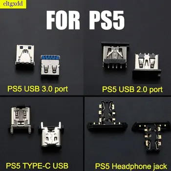 1PCS USB 2.0 3.0 סוג-C לנמל PS5 Console, USB, סוג יציאת Hi-Speed USB מחבר שקע HDMI תואם ממשק