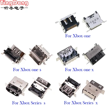 1PCS על XBOXONE סלים / X /סדרה X HDMI תואם יציאת מחבר שקע החלפה עבור Microsoft Xbox one S סלים