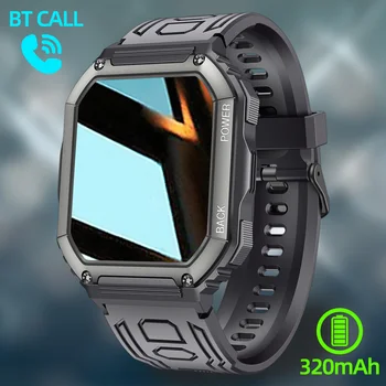 2023 C20S החדש, שעון חכם גברים סוללה גדולה המוזיקה כושר גשש Bluetooth חיוג שיחה ספורט Smartwatch גברים עבור IOS אנדרואיד
