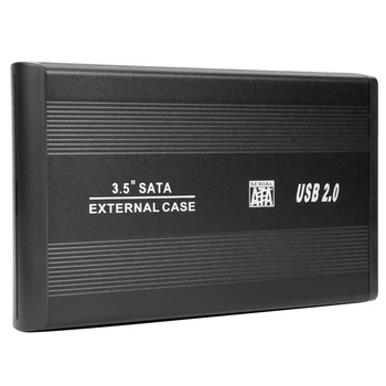 3.5 אינץ ' כונן דיסק קשיח מקרה USB 2.0 SATA Port SSD מארז הכונן הקשיח 480Mbps חיצוני של מצב מוצק דיסק קשיח תיבת