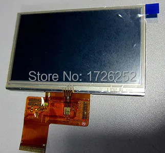 4.3 אינץ ' מסך TFT LCD עם לוח מגע 24 bit RGB (ממשק ה-GPS כללי מסך)