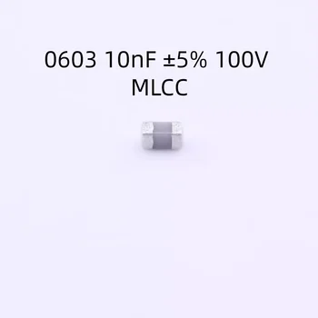 4000PCS/הרבה CGA3EAC0G2A103JT000E קבל 0603 10nF ±5% 100V MLCC