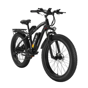 48V1000W קיפול אופניים חשמליים שלג אופניים 4.0 אינץ ' רחב צמיג כפול דיסק העיר MX02S אופניים חשמליים למבוגרים אופני העיר 48V12Ah Li-
