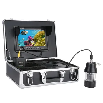 9 אינץ DVR מקליט 30 מטר מתחת למים לדוג מצלמת וידאו IP68, עמיד למים 38 נוריות 360 תואר סיבוב המצלמה