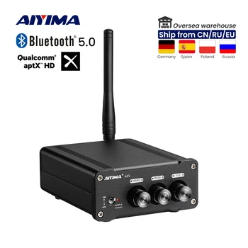 AIYIMA TPA3221 מגבר כוח Bluetooth QCC3034 צליל סטריאו Amplificador APTX-HD סאונד מגבר רמקול A05 סופר TPA3116