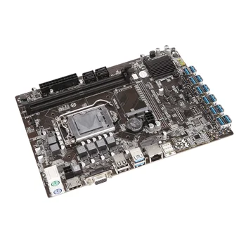 B250C ETH כורה לוח אם+G3900 מעבד+DDR4 8GB 2133Mhz RAM+SATA כבל+החלפת כבל+לבלבל 12XUSB3.0 LGA1151 על BTC
