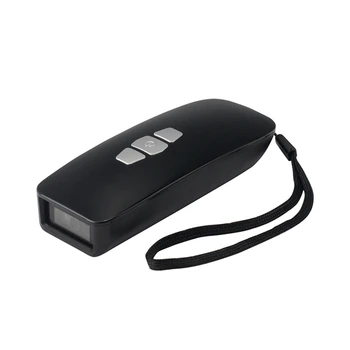 Bluetooth סורק ברקוד נייד Mini קורא ברקוד USB Wired/Bluetooth/ אלחוטית 2.4 G 1D 2D QR PDF417 סורק קל לשימוש