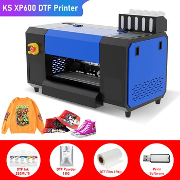 dtf impresoras a3 XP600 dtf מדפסת a3 מכונות Epson XP600 DTF מדפסת A3 הדפסת חולצה מכונת בגדים בד הדפסה