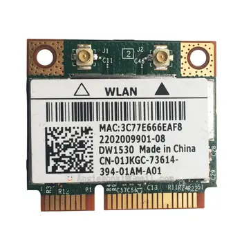 Dual Band WIRELESS-N WIFI כרטיס BCM943228HM4L / BCM43228 / DW1530 1JKGC Mini PCI-E של Dell, E6520 E5520 1457 1458 E5420