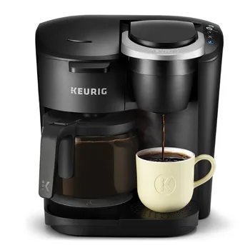 DUTRIEUX Single-לשרת מכונת קפה, שחור חשמלי, מכונת קפה，קפה