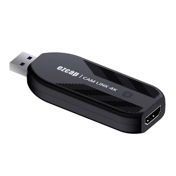Ezcap 4K@30FPS USB 3.0 HDMI כרטיס לכידת וידאו בשידור חי הזרמה שיא באמצעות DSLR מצלמת Action Cam מצלמת 1080p@120hz