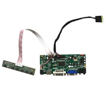 HDMI תואם-DVI VGA LCD בקר הלוח LVDS לעבוד על 15.6 אינץ LTN156AT05 1366x768 40Pin לוח