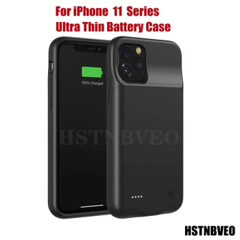 HSTNBVEO חיצונית בנק כוח טעינת סוללה מקרה עבור iPhone 11 Pro מקרה סוללה מטען סוללה כיסוי עבור iphone 11 Pro מקס