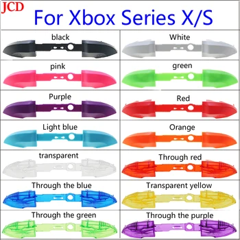 JCD 1 יח ' החלפת חדשה איכות גבוהה צבעוני שחור LB RB פגושים מעורר כפתורים עבור ה-XBOX סדרה S X בקר אביזרים