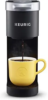 K-מיני יחיד מגיש מכונת קפה, שחור