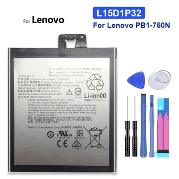 L15D1P32 החלפה סוללה עבור Lenovo Tab3 Tab 3 8 פלוס 8Plus TB-8703F 8703N 8703X 8703 PB1-750N PB1 750N Bateria 4250mAh