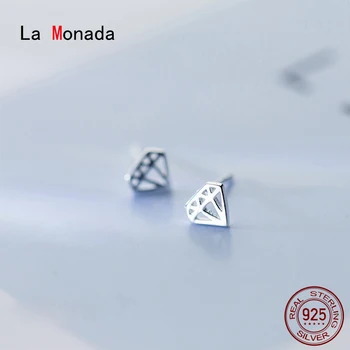 La Monada הכתר עגילים לנשים כסף 925 מינימליסטי בסדר נשים עגילי תכשיטים עגילי כסף סטרלינג 925