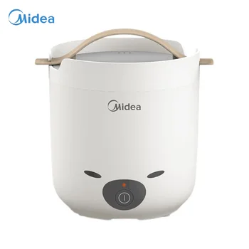 Midea סיר אורז 1.3 L מיני Multi-פונקציה כיריים חשמליות עם נירוסטה הפנימי תבשיל מהביל מטבח כלי בישול