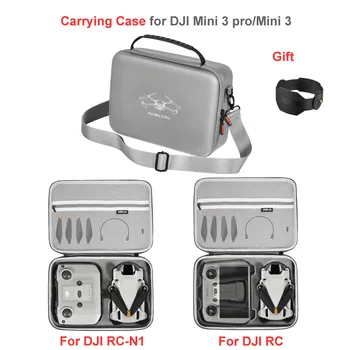Mini 3 Pro תיק נשיאה שקית אחסון עבור DJI מיני 3Drone אביזרים עמיד למים Portabe התיק DJI RC, RC-N1 בקר