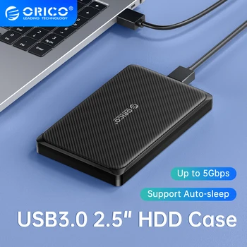 ORICO Mrico-B 2.5 אינץ ' כונן קשיח מקרה SATA כדי USB3.0 5Gbps & 6Gbps דיסק קשיח חיצוני מארז למחשב המחשב PS5