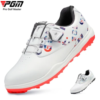 PGM נשים נעלי גולף עמיד נגד החלקה של נשים קל משקל, רך לנשימה נעלי נשים ידית הרצועה נעלי ספורט XZ242
