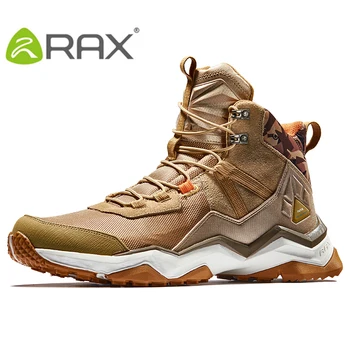 RAX חורף נעלי הליכה גברים עמיד למים לנשימה חיצוני ספורט נעלי גברים מגפי טרקים הר נעלי טרקים Bigsize