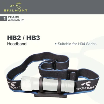 Skilhunt HB2/HB3 בגימור באיכות גבוהה, חומר אלסטי,ללא מעצבן & נוח ללבוש,מתאים H04 סדרה פנס