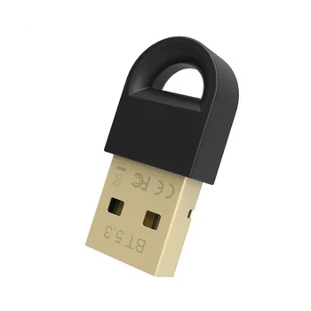 USB Bluetooth 5.3 מתאם USB שולחן העבודה של המחשב מקלט Bluetooth מקלדת עכבר Bluetooth משדר