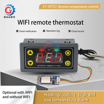 WT02 מרחוק WIFI התרמוסטט דיוק גבוה בקר טמפרטורה ללא מודול WiFi תקשורת/עם תקשורת WiFi