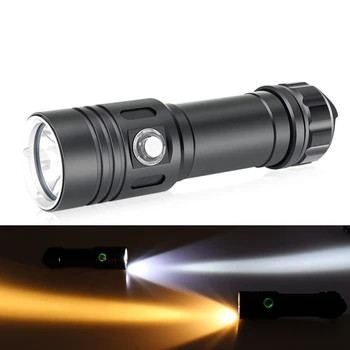 XM-L2 LED צלילה LED פנס צלילה 80 מטר אטימות IPX8 מתחת למים קמפינג Lanterna לפיד המנורה להשתמש 26650 סוללה 18650