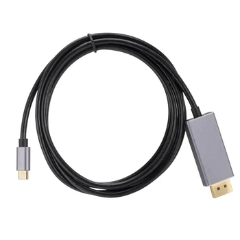 XT-XINTE USB C כדי Display Port תואם-כבל 8K 60Hz USB 3.1 Type C כדי DP עבור Samsung S22 סדרת ה-MacBook Air Pro 1.8 מ'