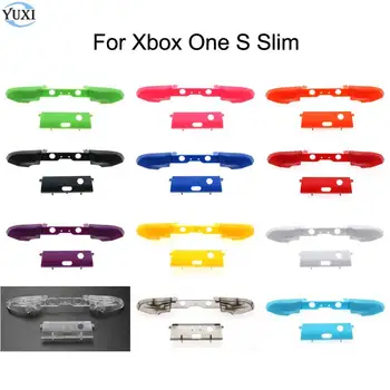 YuXi 12 צבעים החלפת פגוש LB ר. ב. ההדק על לחצן עבור Xbox one S סלים בקר המשחק אביזרים