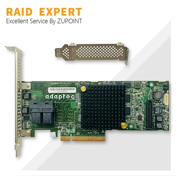 ZUPOINT Adaptec ASR-7805 6Gbps בקר RAID SAS SATA PCI-E 3.0 X8 1GB זיכרון מטמון פשיטת כרטיס הרחבה