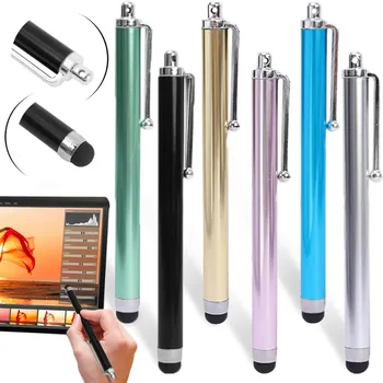 אוניברסלי סיליקון מוליך הראש מגע קיבולי Stylus Pen מסך מגע העיפרון עבור iPhone של אפל iPad Samsung לוח עטים