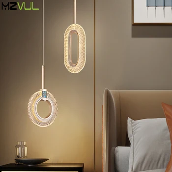 הגביש הוביל תליון מנורה AC110V220V מודרני יצירתי נברשת הפנים אמנות דקורטיבית-תאורה לסלון חדר השינה האוכל במלון