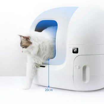 הגירסה העולמית PETKIT PURA מקס, חדש ניקוי עצמי אוטומטי לחתולים תיבה אוטומטית חתול טואלט