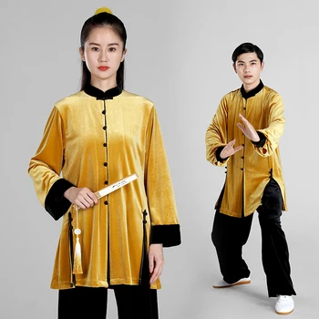 החורף לעבות טאי צ ' י בגדי נשים וושו בגדים קונג פו תחרות בגדים אומנות לחימה אחידה קמט חינם 2023