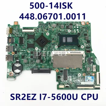 הלוח האם Lenovo יוגה 500-14isk המחברת 448.06701.0011 14292-1 מחשב נייד לוח אם עם SR2EZ I7-6500U מעבד 100% מלא נבדק