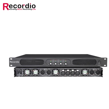 הפער-DP4140 Recordio דיגיטלי Class D 4 ערוץ 10000w מקצועי אודיו מגבר הספק מתח גבוה קריוקי כוח DJ הבמה.