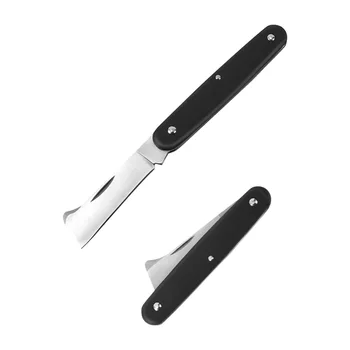השתלת סכין נירוסטה מתקפלת סכין בכיס השתלת גיזום סכין מקצועית גן השתלת כלים