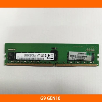 זיכרון השרת עבור HP G9 GEN10 840756-091 16GB DDR4 2666 2RX8 PC4-2666V ECC REG נבדקו באופן מלא