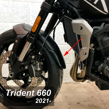 חדש 2021 - מתאים הקלשון 660 עבור Trident660 אופנוע הפגוש הקדמי Extender Mudguard סיומת Splash Guard צמיג מחבק