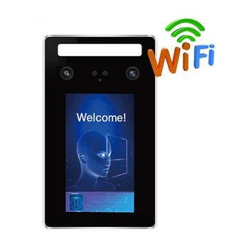 חיצוני עמיד למים ביומטרי זיהוי פנים בקרת גישה הזמן נוכחות פנים הדלת עם מערכת RFID Reader