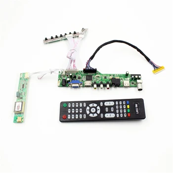 טלוויזיה LCD בקר הלוח עם טלוויזיה AV VGA Audio USB HDMI תואם-17 אינץ ' lcd פנל 1920x1200 B170UW01 V0 LTN170CT05-F01