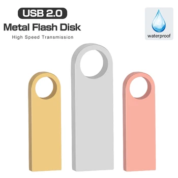 כונן פלאש USB 2.0 4GB 8GB 16GB זיכרון מיני מקל Pendrive 32GB 64GB 128GB מקל USB Flash Disk סמל מותאם אישית