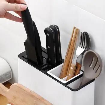 כלי אחסון מחזיקי סכין מטבח, פלסטיק מחסנים ארונות מטבח נוחות הקבינט
