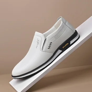 מותג חדש אופנה גברים נעלי גברים עור נעליים מזדמנים באיכות גבוהה למבוגרים גברים מוקסינים נהיגה נעלי גברי נעלי יוניסקס 2023